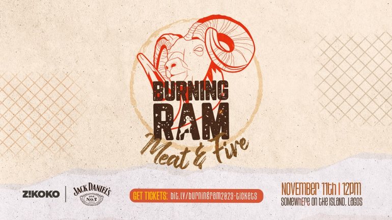 Digital Flyer for Burning Ram by Zikoko