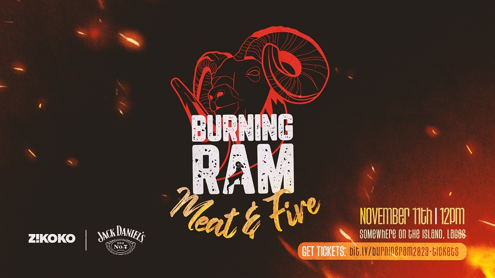 Digital Flyer for Burning Ram by Zikoko